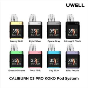 UWELL CALIBURN G3 PRO KOKO註油主機咖喱棒/多種顏色可選