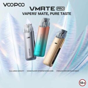VOOPOO Vmate Pro Kit電子煙註油式小煙主機 | 可調瓦數 | 快充 | 智能芯片
