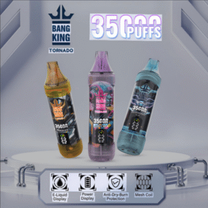 Bangking 35000口 一次性電子煙|王嘉爾同款 23ml 大容量 買五送一|拋棄式高續航推薦