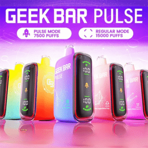 GEEK BAR PULSE 小火箭 一次性電子煙|15000 Puffs|可充電 LED 顯示|多模式拋棄式