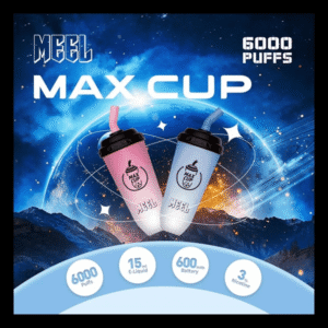 MEEL MAX CUP 6000口一次性|MEEL MAX CUP 奶茶杯6000口拋棄式 | 奶茶杯電子煙 | 大容量設計-台灣現貨